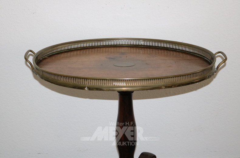 ovaler Beistelltisch