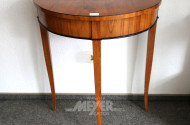 Biedermeier-Konsoltisch, halbrund