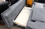 Schlaf-Sofa, anthrazit