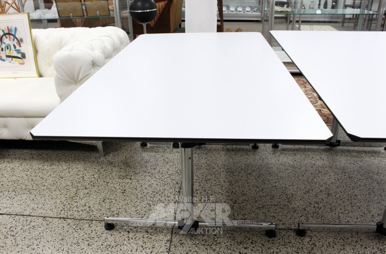 Schreibtisch USM Kitos A, weiß