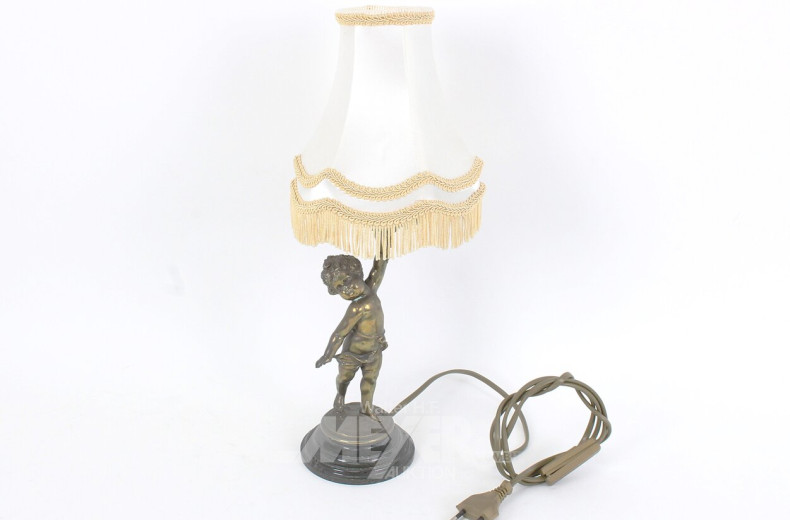 kl. Tischlampe 'Putto'