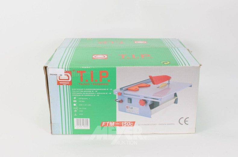 Elektrische Fliesenschneidmaschine