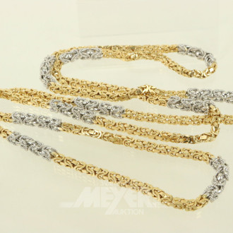 Königskette mit 10 Zwischenelementen in WG