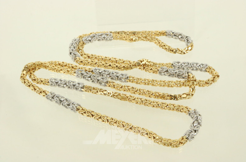 Königskette mit 10 Zwischenelementen in WG