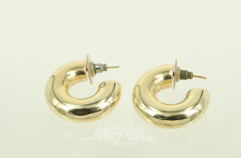 Paar Ohrstecker 'Creolen'