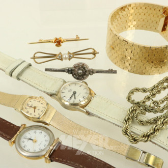 Konvolut Modeschmuck, best. aus: