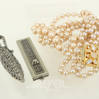 kl. Konvolut Modeschmuck