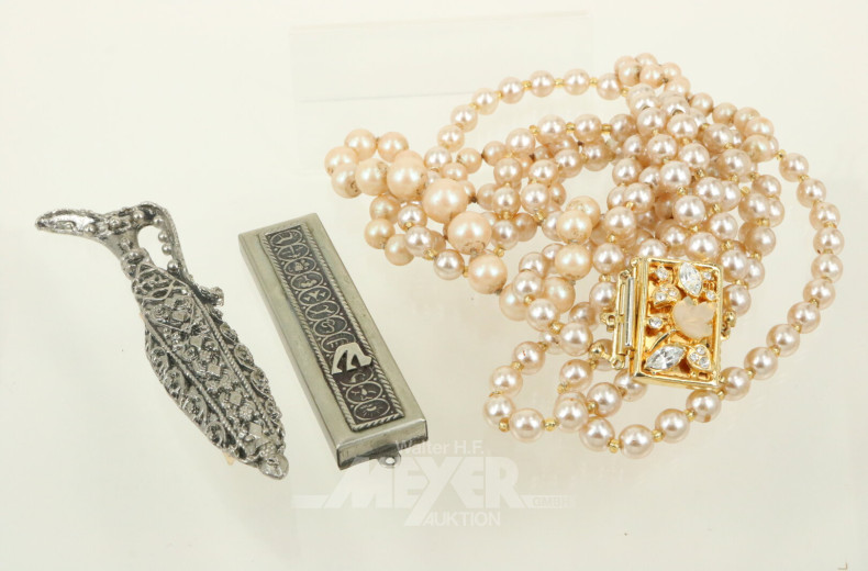 kl. Konvolut Modeschmuck