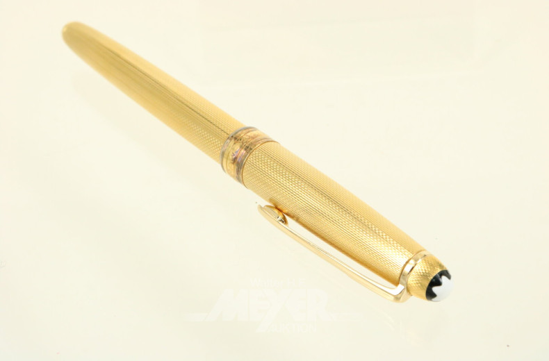 Kugelschreiber, vergoldet