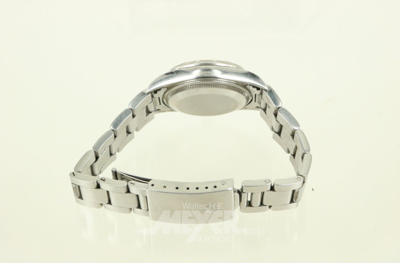 Rolex Damen-Herrenarmbanduhr Oyster Perpetual Date, ca. 34mm