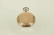 Taschenuhr, vergoldet