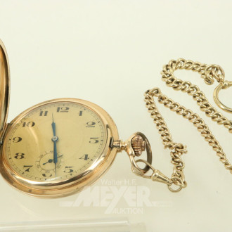 Taschenuhr, 3 Deckel