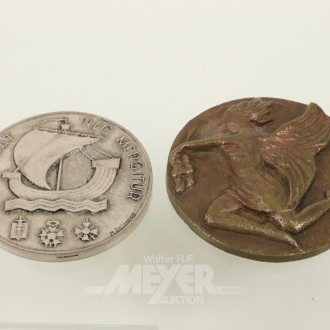 2 Bronzemedaillen