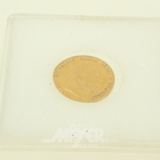 Preußen 10 Mark Wilhelm I. 1872 C