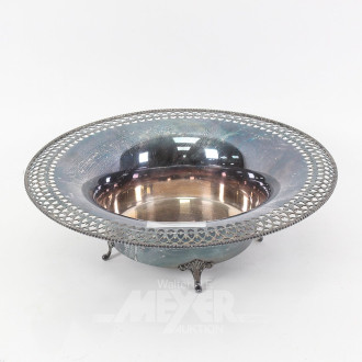 Fußschale mit durchbrochener Wandung