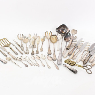 Posten div. Besteckteile