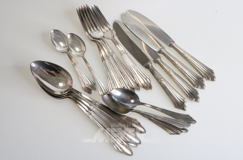 Besteckteile, ca. 39 Stück