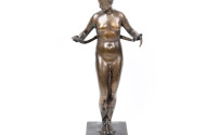 Bronzefigur "Weibl. Akt"