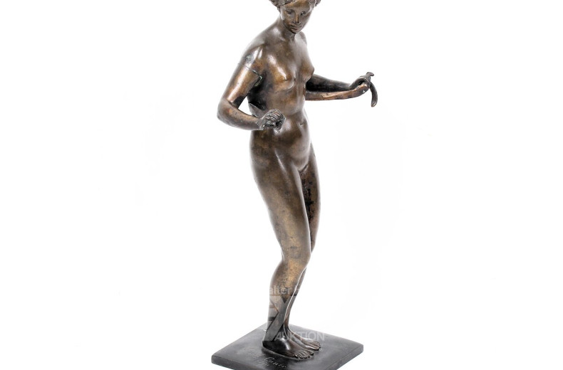Bronzefigur "Weibl. Akt"