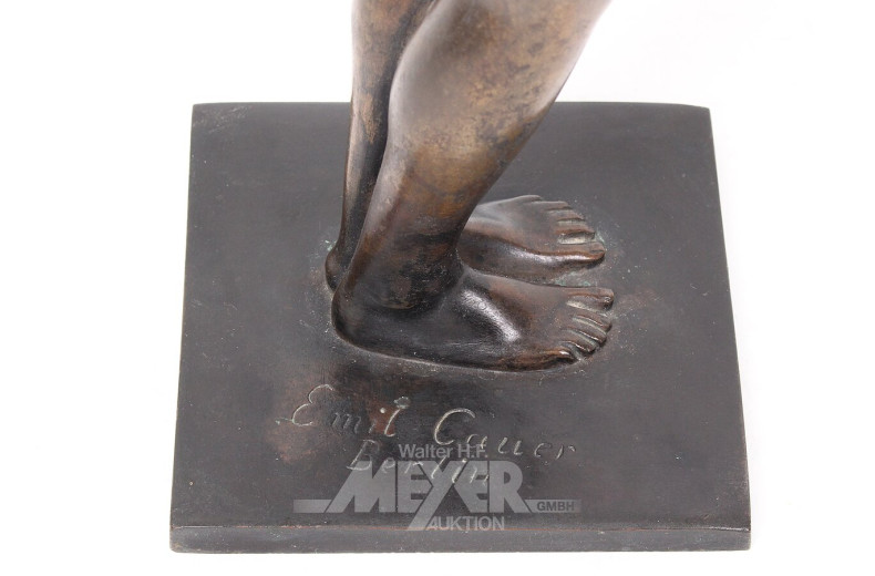 Bronzefigur "Weibl. Akt"