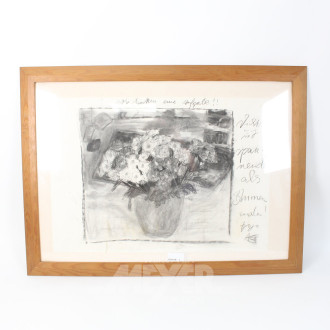 Blumenstillleben 'Nichts ist spannender als Blumenmalen!'