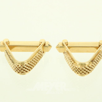 Paar Triangel-Manschettenknöpfe