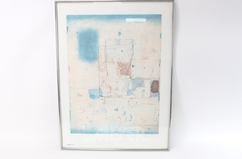 Farblithografie "Hoch im Norden"