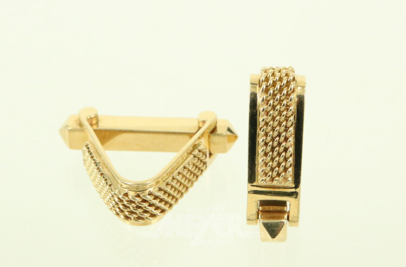 Paar Triangel-Manschettenknöpfe