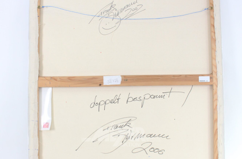 Gemälde 'Abendliche Wohnkultur der 70er Jahre'