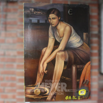 Collage  "Das kleine Piconera-Mädchen"