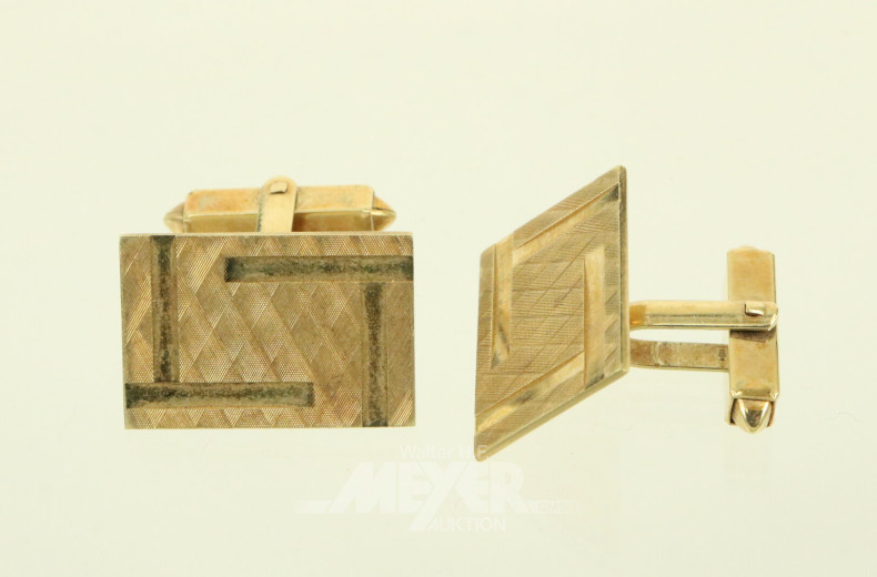 Paar Manschettenknöpfe