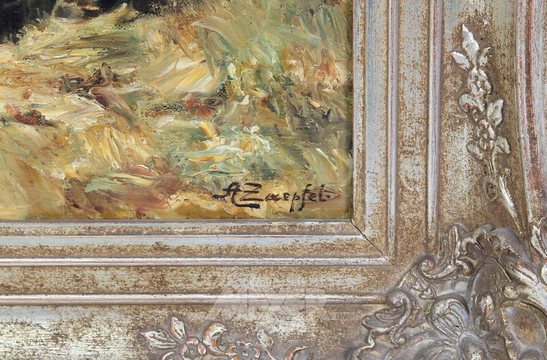 Gemälde "Wildpferde"