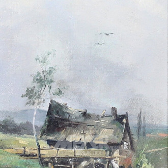 Gemälde "Wassermühle"