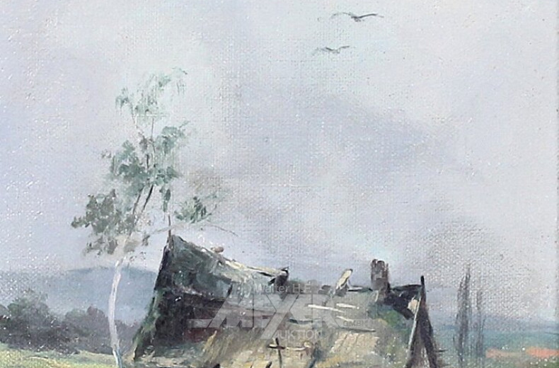 Gemälde "Wassermühle"