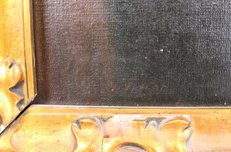 Bild "Dame mit Obstschale"