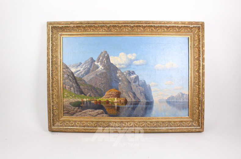 Gemälde "Fjordlandschaft"