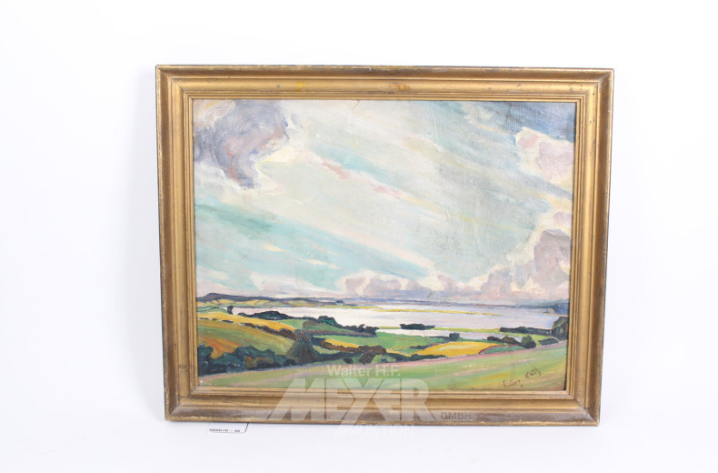 Gemälde "Nord. Landschaft"