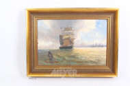 Gemälde "Segelschiff"