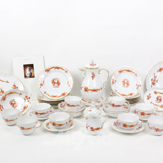 Porz.-Kaffee-/Teeservice, 40-tlg. für 6 Personen