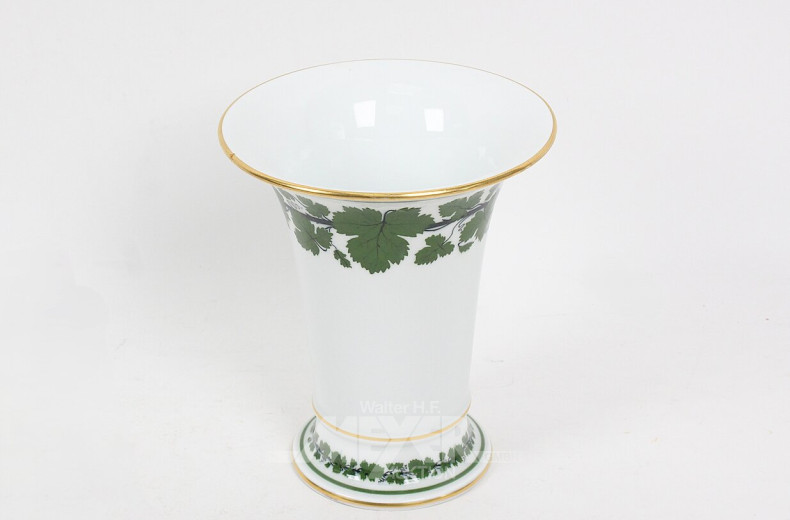 Porz.- Trichter-/Trompeten-Vase