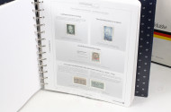 Karton vollständige Briefmarkensammlung, Deutsche Post 'DDR - Deutschland klassik' 1949-1990,
