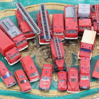 Sammlung Feuerwehr-Modellautos, WIKING, ca. 20 Stück