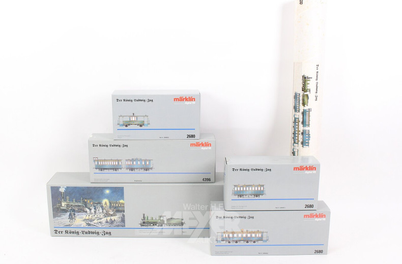 Modelleisenbahn 'Der König-Ludwig-Zug', H0