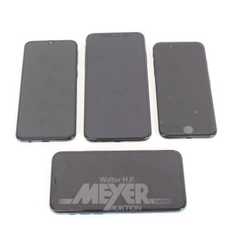 Posten Smartphones APPLE, 4 Stk.