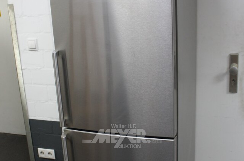 Kühl-Gefrierkombination, Aluoptik