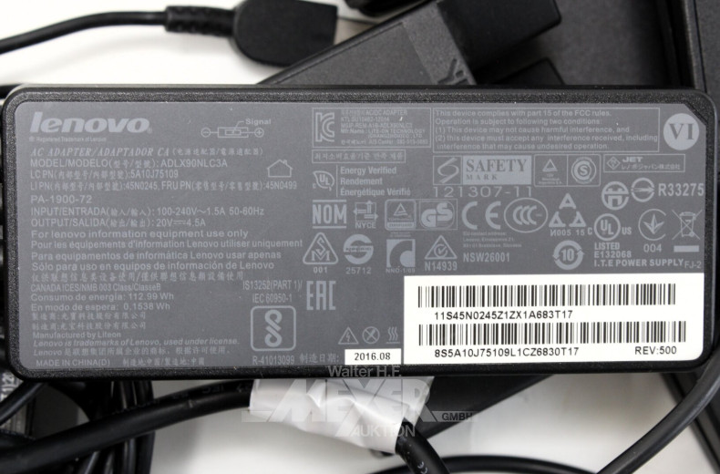 Posten versch. Docking-Station u. Netzteile LENOVO