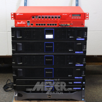 Rack-Serveranlage-Geräte, best. aus: