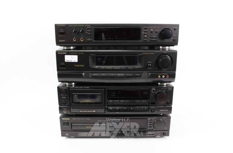 Hi-Fi-Anlage TECHNICS, 4-tlg.: