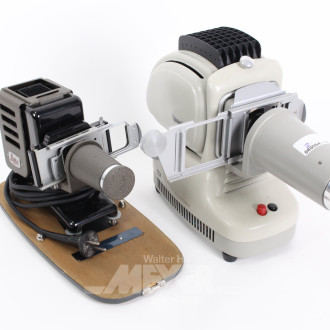 2 versch. Vintage-Diaprojektoren