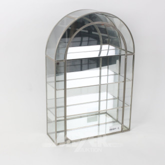 Kl. Hängevitrine mit Spiegelrückwand
